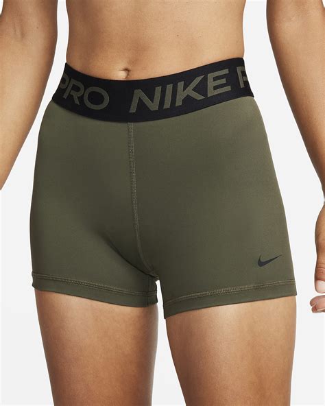 graue nike pro shorts damen